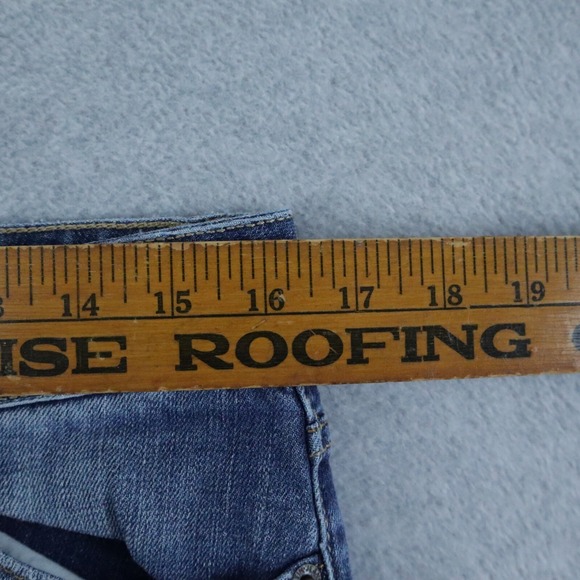 Calvin Klein Jeans Womens 30/10 Flare 5-Pocket Stretch Flex Denim Blue - Picture 5 of 8